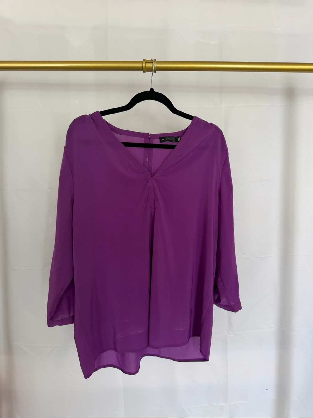 The Limited V-Neck Lightweight Blouse